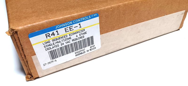 Johnson Controls R41EE-1 Load Sequenced Economizer 6 Stage R41 New / Sealed