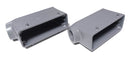 Harting Han 24B-GS-21 Side Entry Hood Art. Nr. 09300241520 ( Lot of 2 ) New