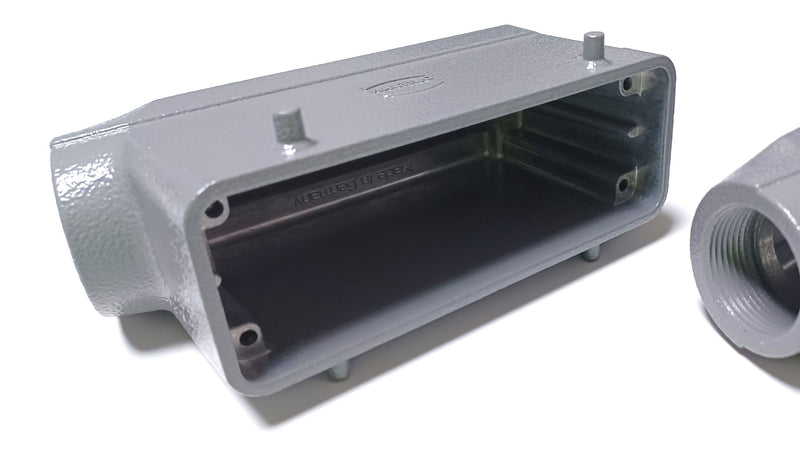 Harting Han 24B-GS-21 Side Entry Hood Art. Nr. 09300241520 ( Lot of 2 ) New