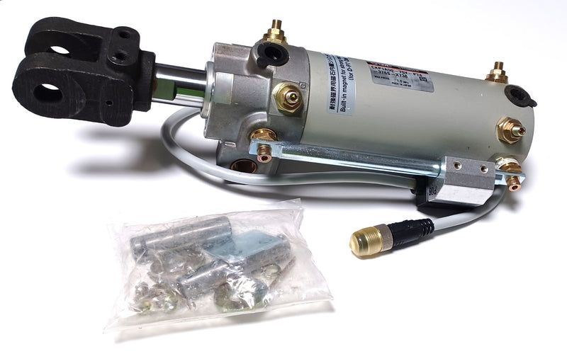 SMC CKP1A50-75Y-P74-376S-X738 Pneumatic Clamp Cylinder Bore: 50mm Stroke: 75mm
