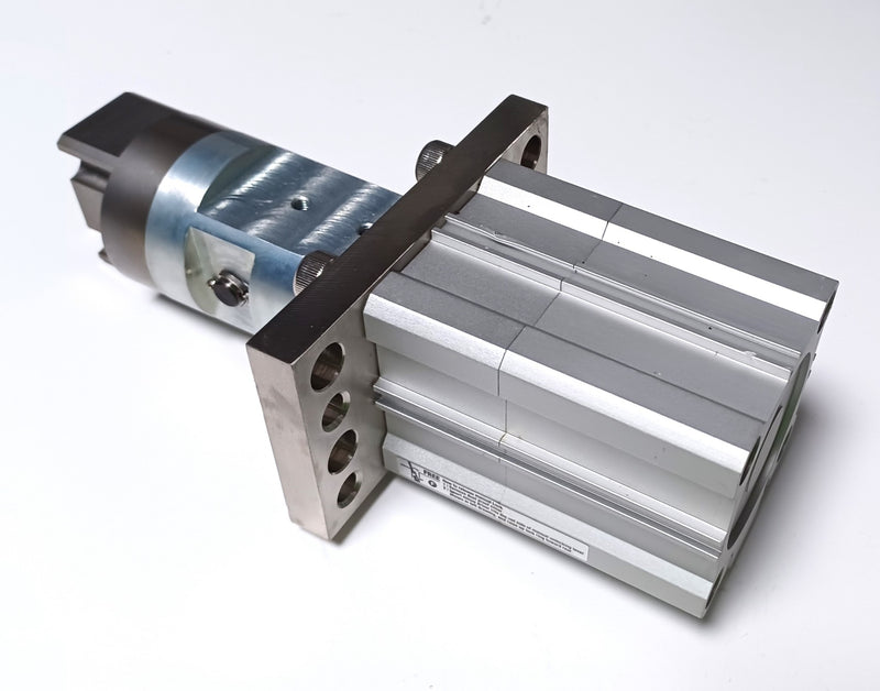 SMC CLKQ50-15AA-DCI3555I Pneumatic Pin Clamp Gripper Cylinder