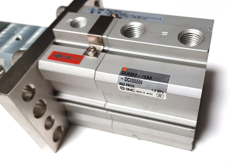 SMC CLKQ50-15AA-DCI3555I Pneumatic Pin Clamp Gripper Cylinder