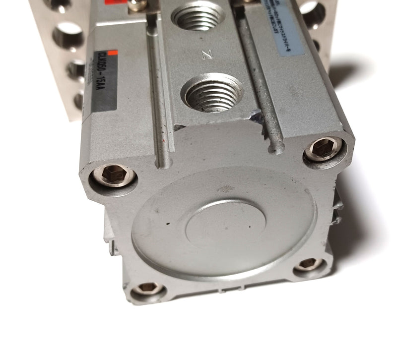 SMC CLKQ50-15AA-DCI3555I Pneumatic Pin Clamp Gripper Cylinder