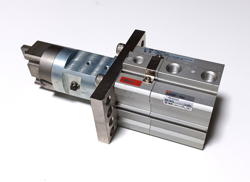 SMC CLKQ50-15AA-DCI3555I Pneumatic Pin Clamp Gripper Cylinder