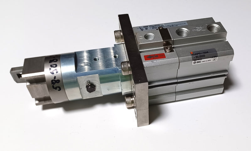 SMC CLKQ50-15AA-DCI3555I Pneumatic Pin Clamp Gripper Cylinder