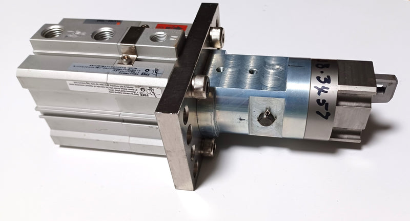 SMC CLKQ50-15AA-DCI3555I Pneumatic Pin Clamp Gripper Cylinder