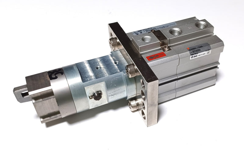 SMC CLKQ50-15AA-DCI3555I Pneumatic Pin Clamp Gripper Cylinder