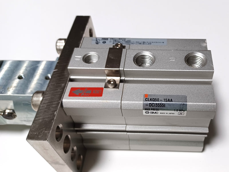 SMC CLKQ50-15AA-DCI3555I Pneumatic Pin Clamp Gripper Cylinder