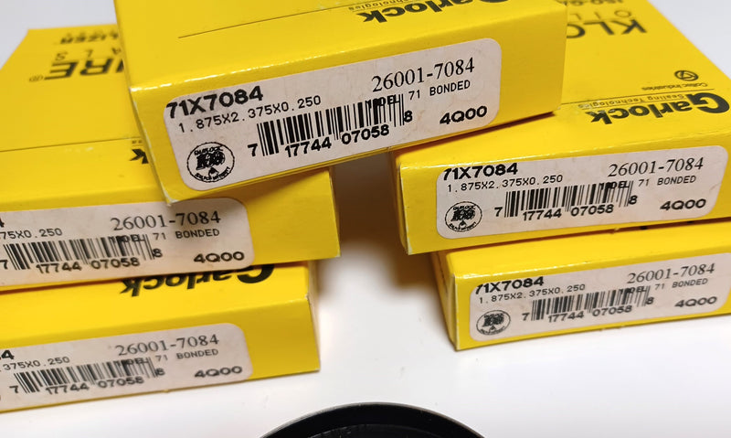 Garlock 26001-7084 Mo.71 Bonded Klozure Oil Seal 1.875x2.375x0.250 ( Lot of 5 )