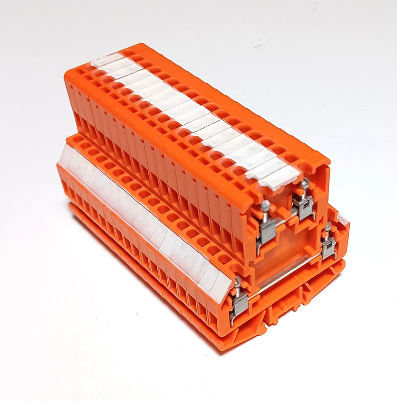 Allen Bradley 1492-H2OR Style H Orange Terminal Block ( Lot of 18 )