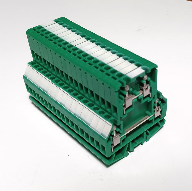 Allen Bradley 1492-H2G Style H Green Terminal Block ( Lot of 18 )