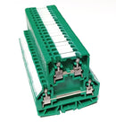 Allen Bradley 1492-H2G Style H Green Terminal Block ( Lot of 18 )