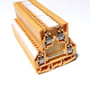 Allen Bradley 1492-H2GL Style H Gold Terminal Block ( Lot of 18 )