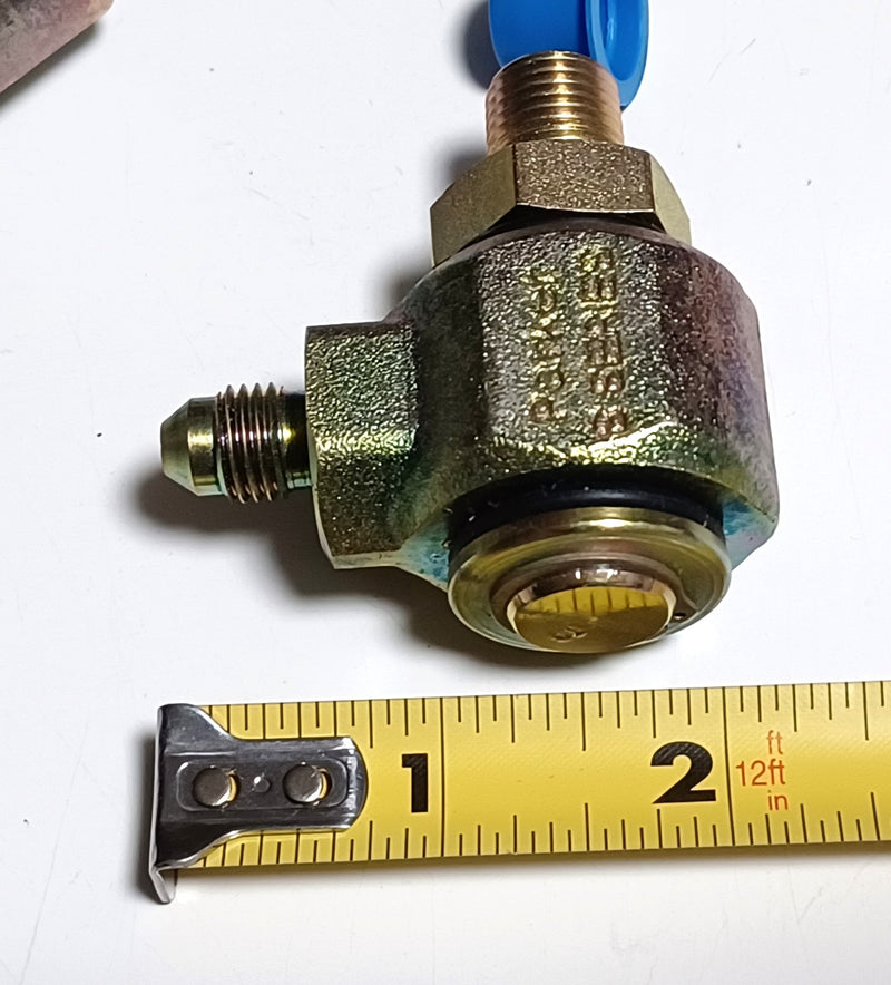 Parker S Series 360 Deg. Right Angle Hydraulic Swivel Elbow Fitting ( Lot of 5 )