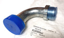 Brennan 1804-24-24 Steel JIC Flared Flanged 90 Deg Elbow Fittings ( Lot of 2 )