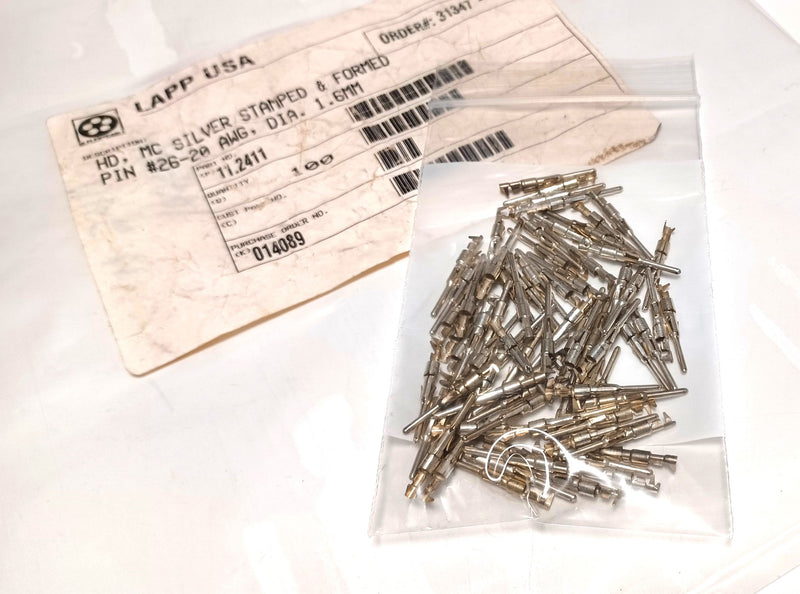 LAPP 11.2411 HD MC Silver Stamped & Formed Pin