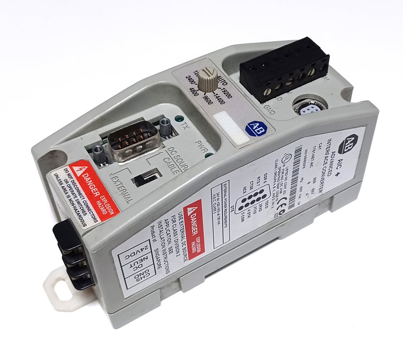 Aic Kit Module Allen Bradley 1761-AIC-NET Ser.B Rev.A AIC + Advanced Interface Conver ...