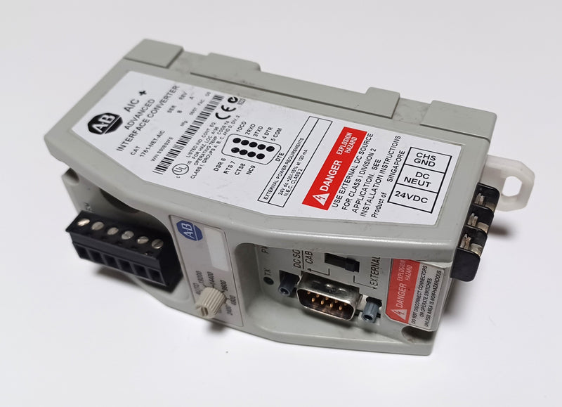 Aic Kit Module Allen Bradley 1761-AIC-NET Ser.B Rev.A AIC + Advanced Interface Conver ...