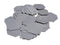 DINnectors DN-EC1210 Gray Terminal Block End Covers 43010 ( Lot of 25 ) New