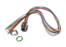 Lumberg Automation RKFPM 8/0,5 M Female M12 8-Pin Bulkhead Connector Cable Assy.