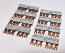 Allen Bradley 140-L452 Ser.C Terminal Commoning Link 3-Phase Busbar ( Lot of 8 )