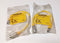 Turck RKG 4.4T-0.3-RSC 4.4T/S3060 Cordset / Cable U-44501 0.3M ( Lot of 2 )