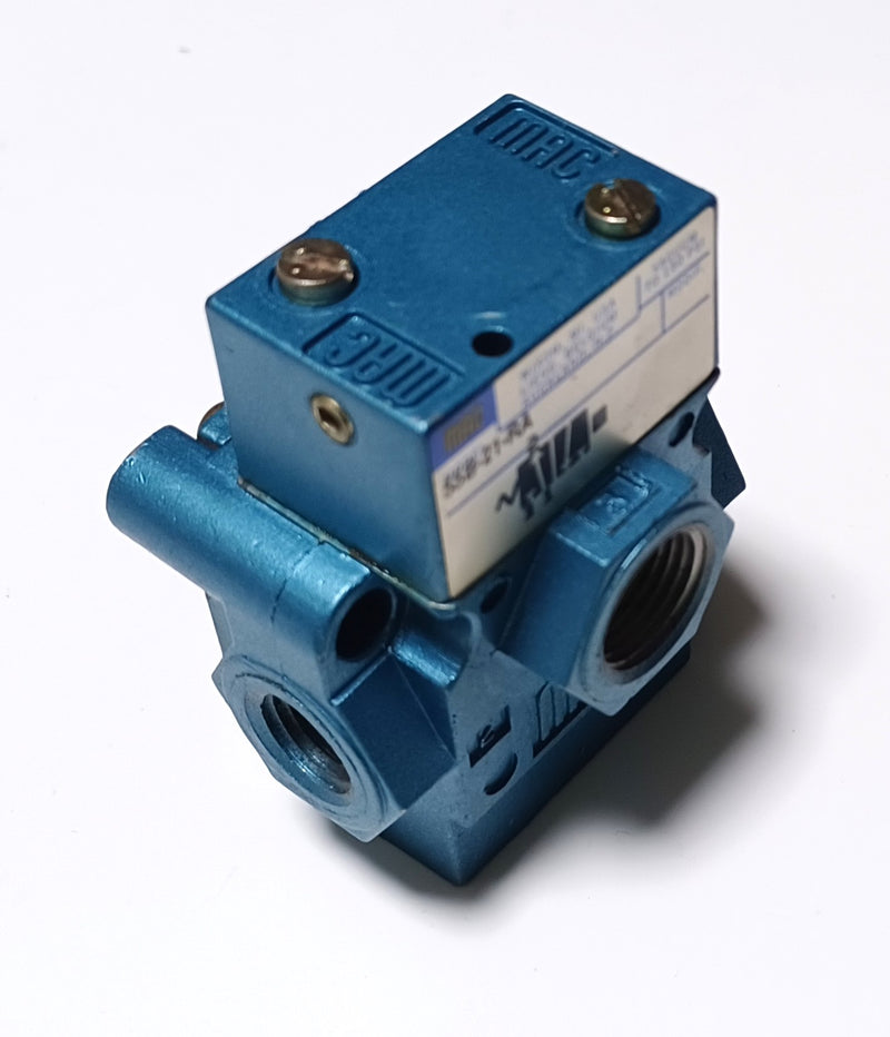 MAC 55B-21-RA Remote Air Pneumatic Pilot Piston Spool 55 Series 1/4