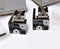 IFM Efector E20976 Laser Sensor Fine Tuning Mounting Fixture ( Lot of 2 ) New