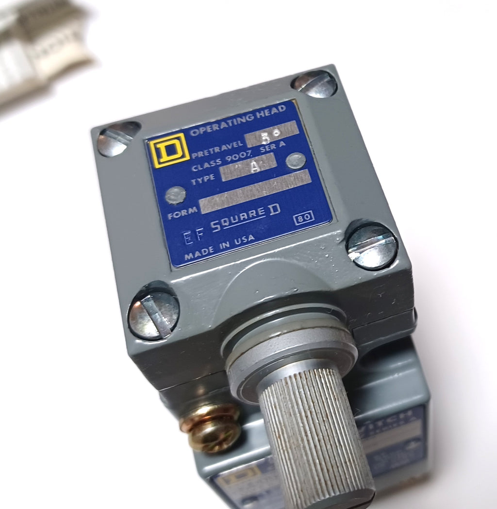 Square D 9007C54A2 Heavy Duty Limit Switch & Turret Head - New in Box ...