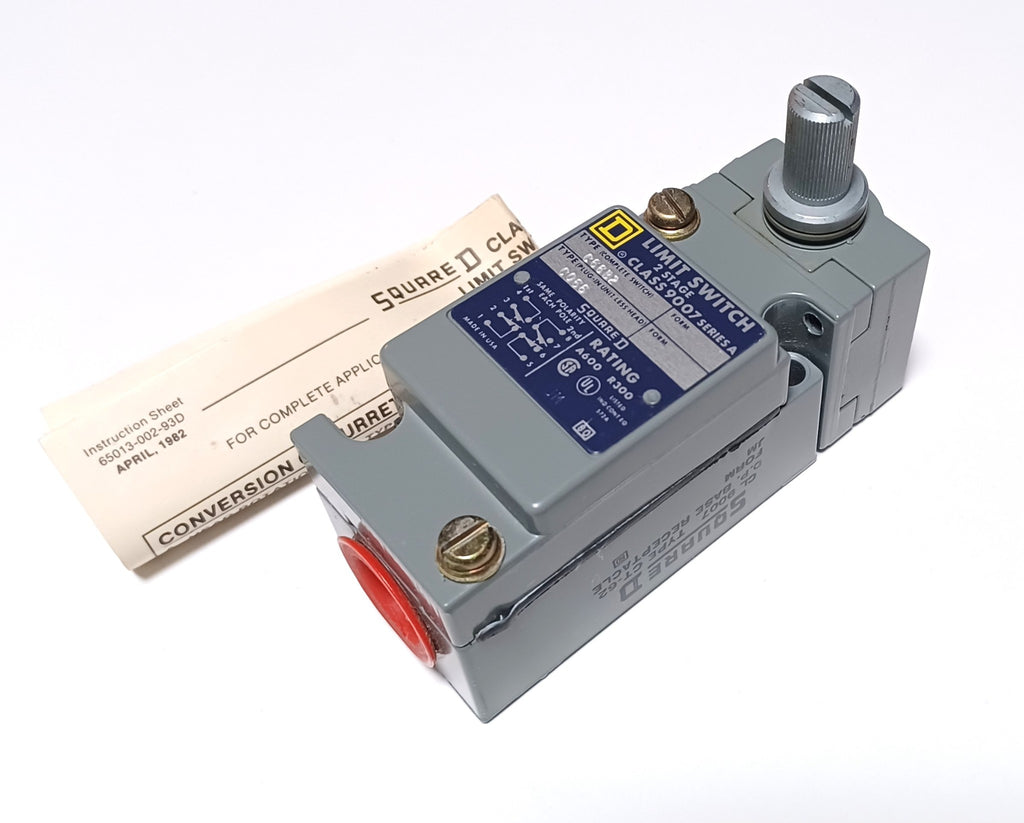 Square D 9007C66B2 Heavy Duty Limit Switch & Turret Head - New / Qty ...