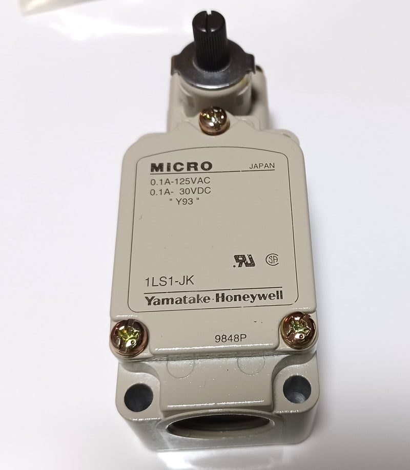 Honeywell 1LS1-JK Limit Switch & Roller Lever Switch Arm - New