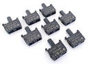 Allen Bradley 800F-N3R Red LED Lamp Module Contact Block ( Lot of 8 ) New