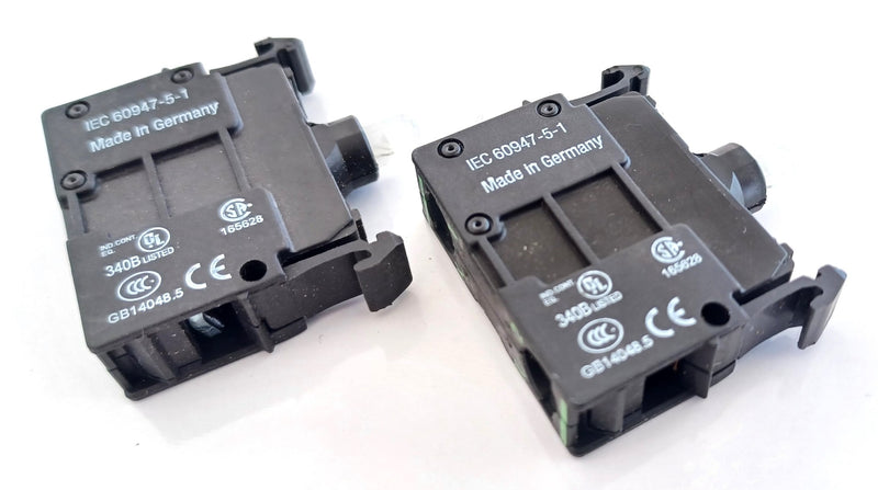 Eaton M22-LED-G Green LED Lamp Module Contact Block ( Lot of 2 ) New