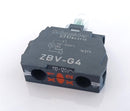 Schneider Electric ZBV-G4 Red LED 110-120V Lamp Module Contact Block - New