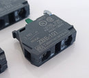 Schneider Electric ZBE-101 Normally Open Contact Block ( Lot of 4 ) New