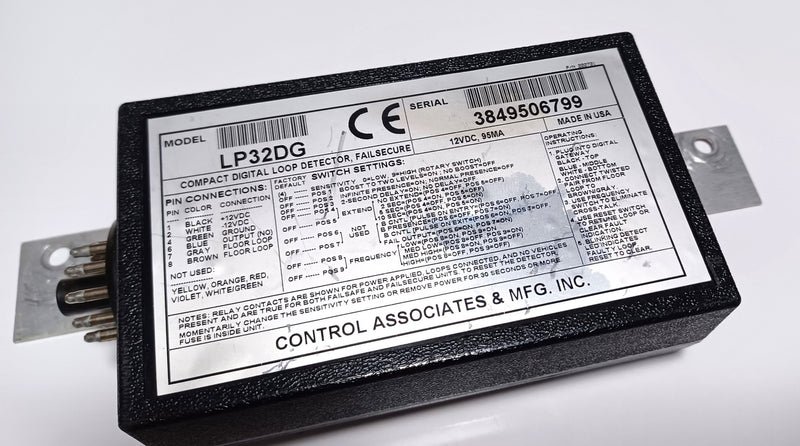 Control Associates & MFG LP32DG Compact Digital Loop Detector 326SC12D-30-1692