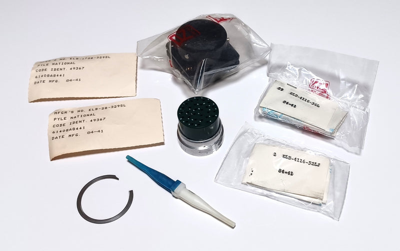 Pyle National ELB-1728-329SL 29-Pin ELB-28-29SN Connector w/ Pins & More - New