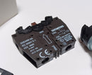 Siemens 3SB3 647-0AA21 Illuminated Red LED Flat Push Button 1-N/O 1-N/C New