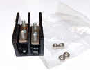 Marathon 1422122 600V 200A 1/4-20 Stud Power Terminal Distribution Block - New
