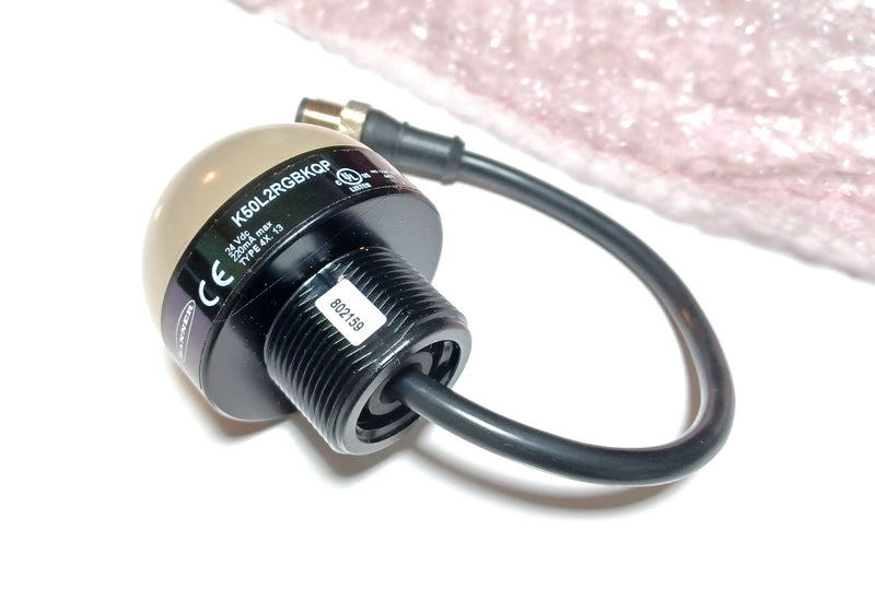 Banner K50L2RGBKQP Multi Color Beacon Stack Indicator Dome Light 24VDC - New