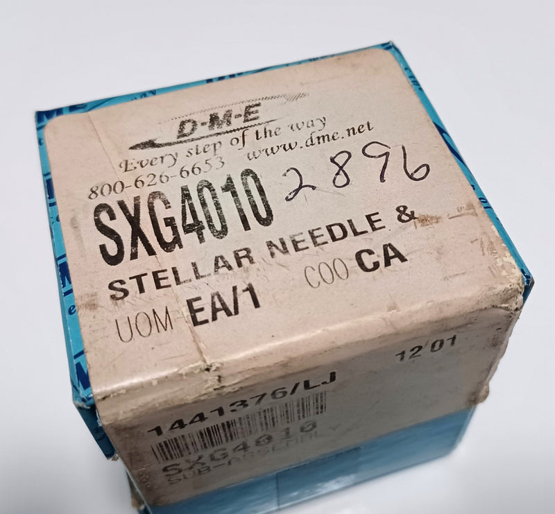 DME SXG4010 Stellar Needle & Retainer for Injection Molding - New/Sealed