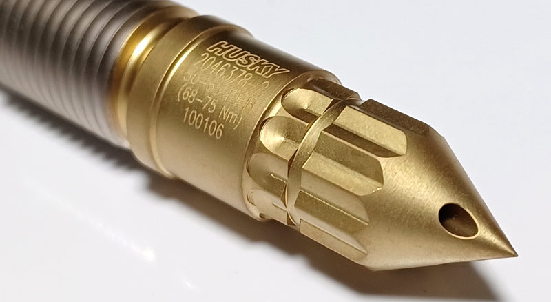 Husky 2046378-2 Hot Runner Nozzle Tip Gold 50-55 FTLB (68-75 Nm) 100106 - New