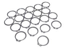 External Retaining Snap Ring SH-087-SS Stainless Steel 0.875 in Shaft Dia. PK/20