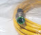 Murr 7000-12021-0140500 Male M12 Straight Yellow 5M Cable 4-Pin 22AWG - New