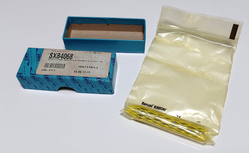 DME SXB4068 Stellar Nozzle Body L= 67.76 for Injection Molding - New