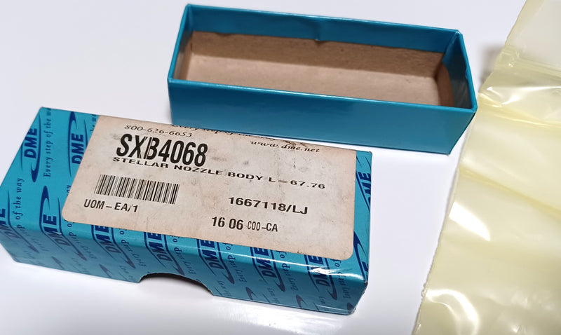 DME SXB4068 Stellar Nozzle Body L= 67.76 for Injection Molding - New