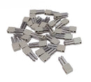 Wago 280-402 Insulated Gray Terminal Block Jumpers ( Lot of 29 ) New