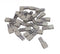 Wago 280-402 Insulated Gray Terminal Block Jumpers ( Lot of 29 ) New