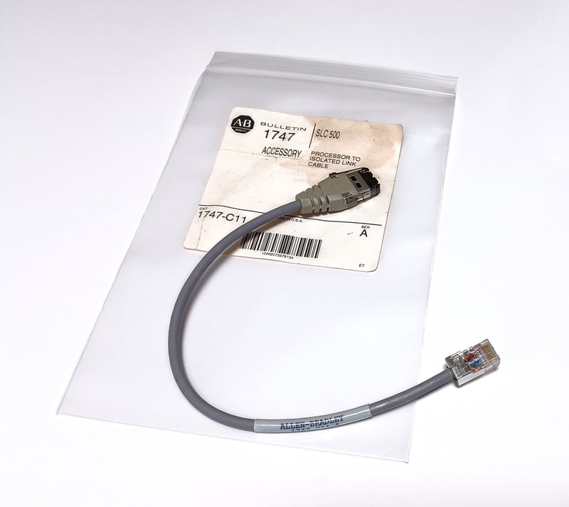 Allen Bradley 1747-C11-A Ser.A SLC 500 Processor to Isolated Link Cable - New