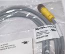 Murr M1B-4FP-2M 4-Pin Female Molded End Sensor Cable 300V 4A 22AWG - New/Sealed